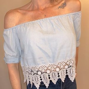 Off the shoulder top